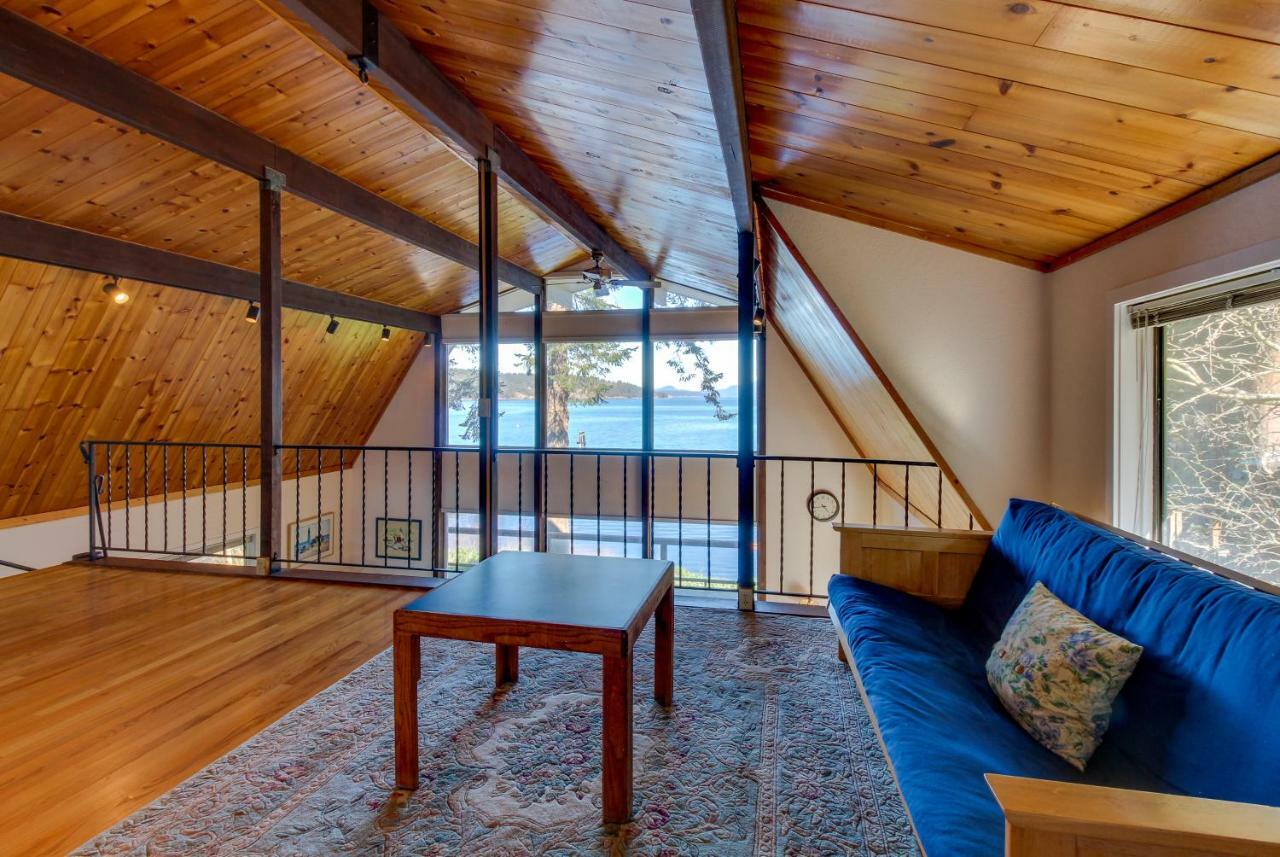 Lopez Island Hunter Bay Waterfront Home Esterno foto