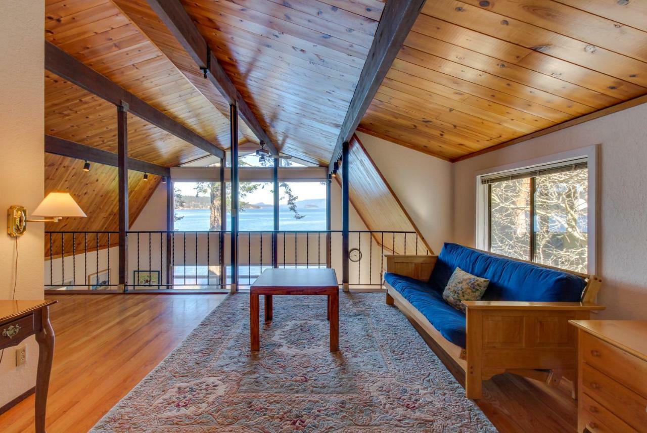 Lopez Island Hunter Bay Waterfront Home Esterno foto