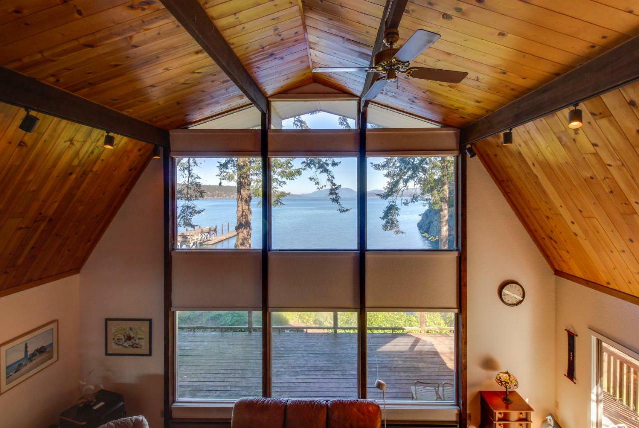 Lopez Island Hunter Bay Waterfront Home Esterno foto