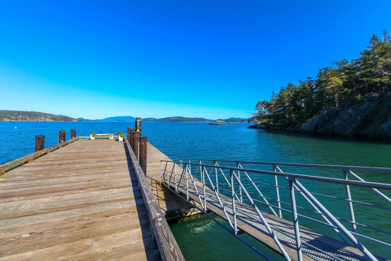 Lopez Island Hunter Bay Waterfront Home Esterno foto