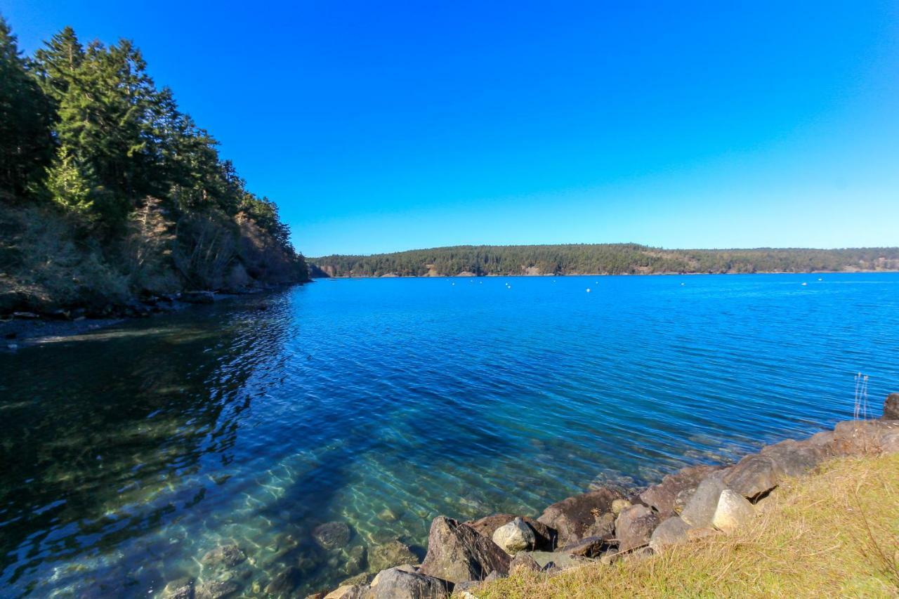 Lopez Island Hunter Bay Waterfront Home Esterno foto