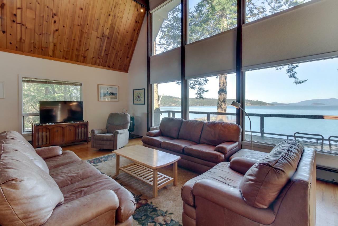 Lopez Island Hunter Bay Waterfront Home Esterno foto